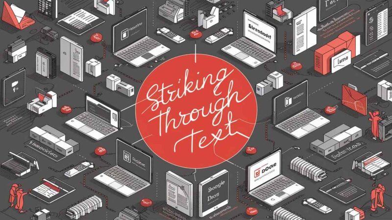 Strikethrough Shortcut: Mastering Quick Text Formatting |2024