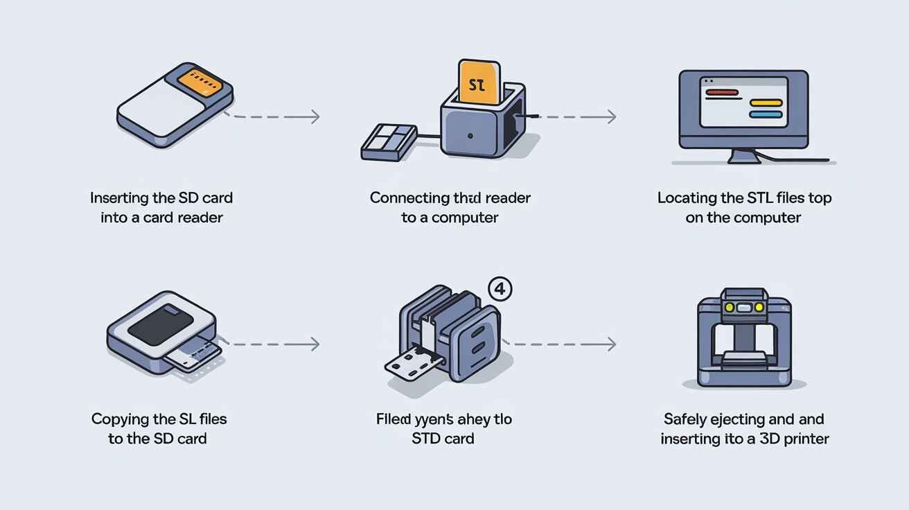 Transfer STL Files to SD Card