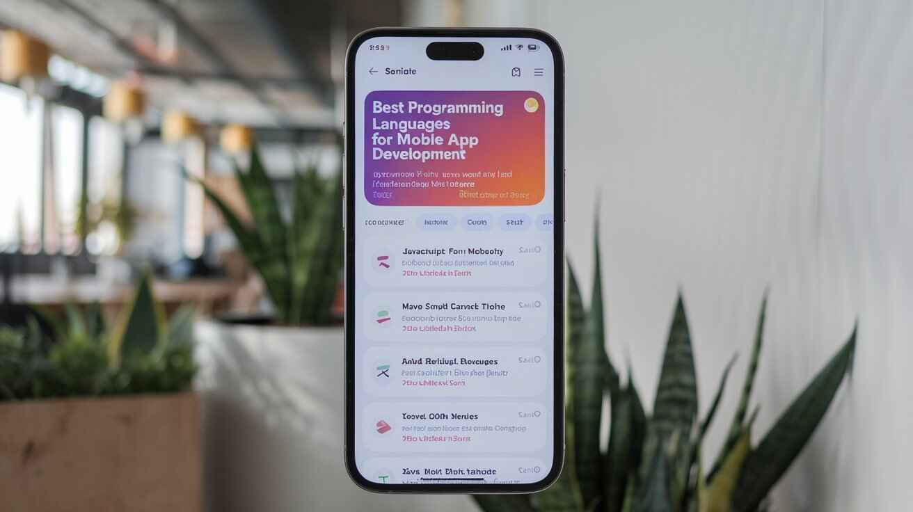 Best Programming Languages for Mobile App Development
