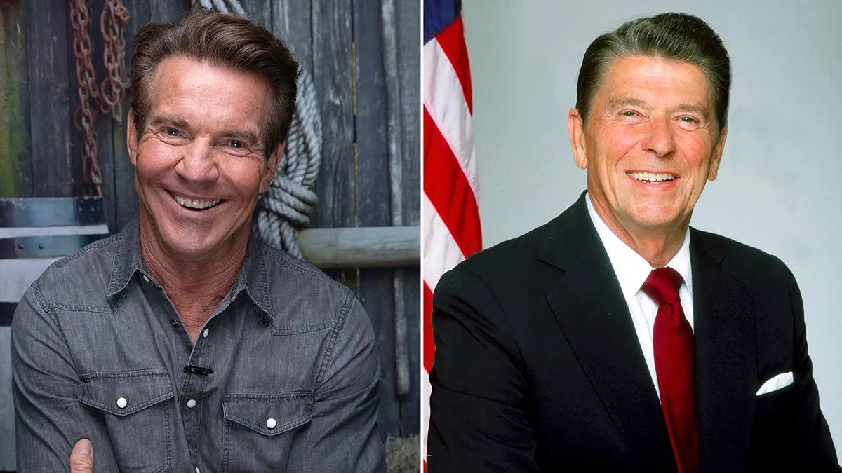 Ronald Reagan and Dennis Quaid: A Cinematic Connection