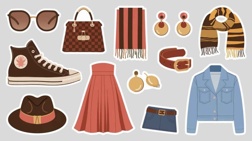 icon fashionista stickers